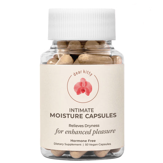 Intimate moisture capsules